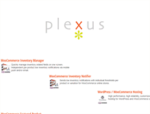 Tablet Screenshot of plexusllc.com